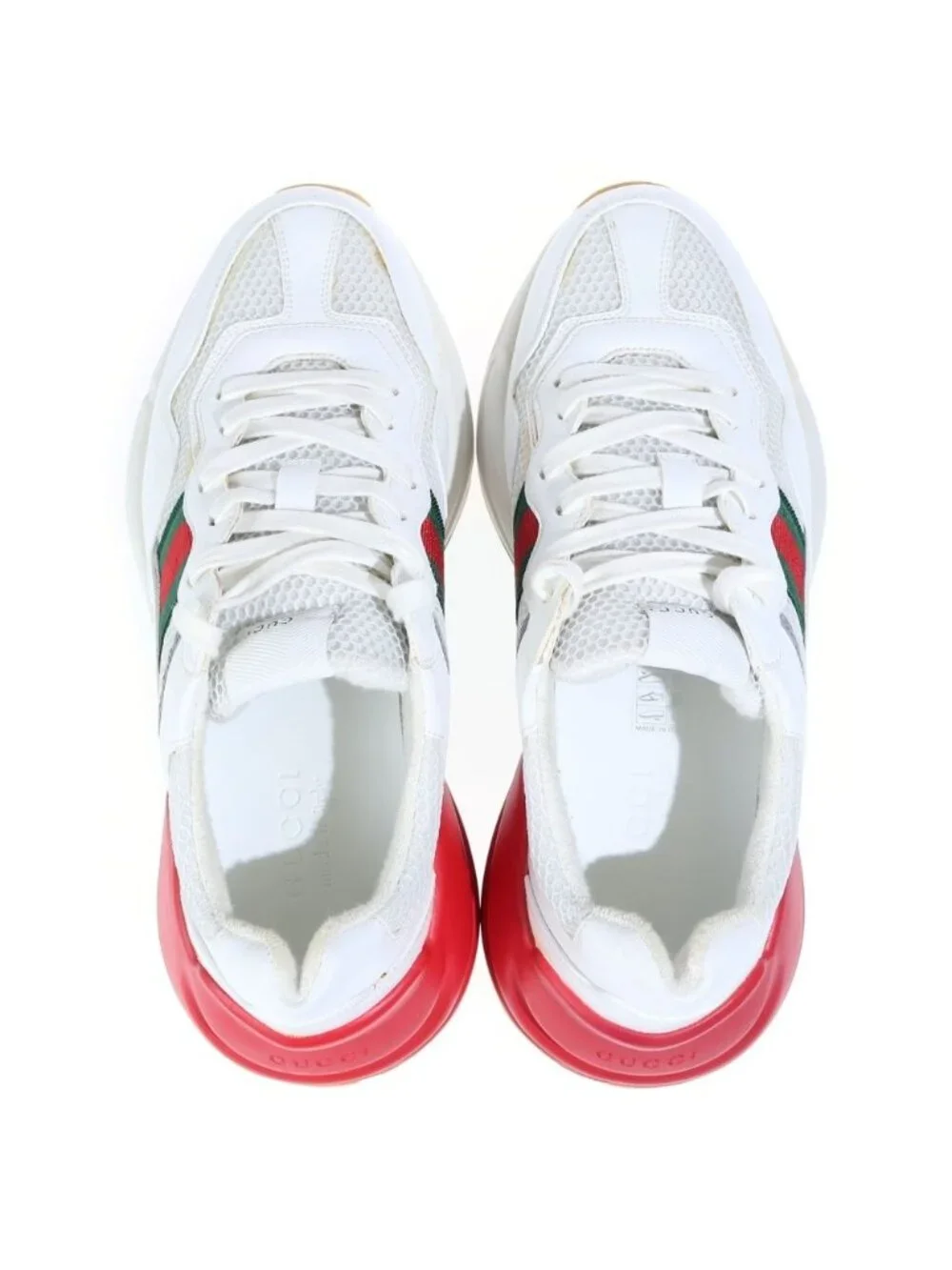 Gucci Rhyton Sherry Line Low Cut Sneakers - Picture 4 of 6